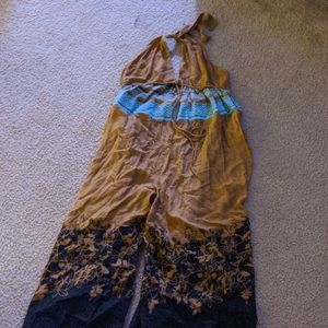 Free People pants romper